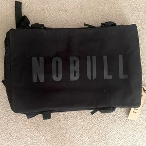 NOBULL Waxed Canvas Duffleback | Black | NWT *sold out online